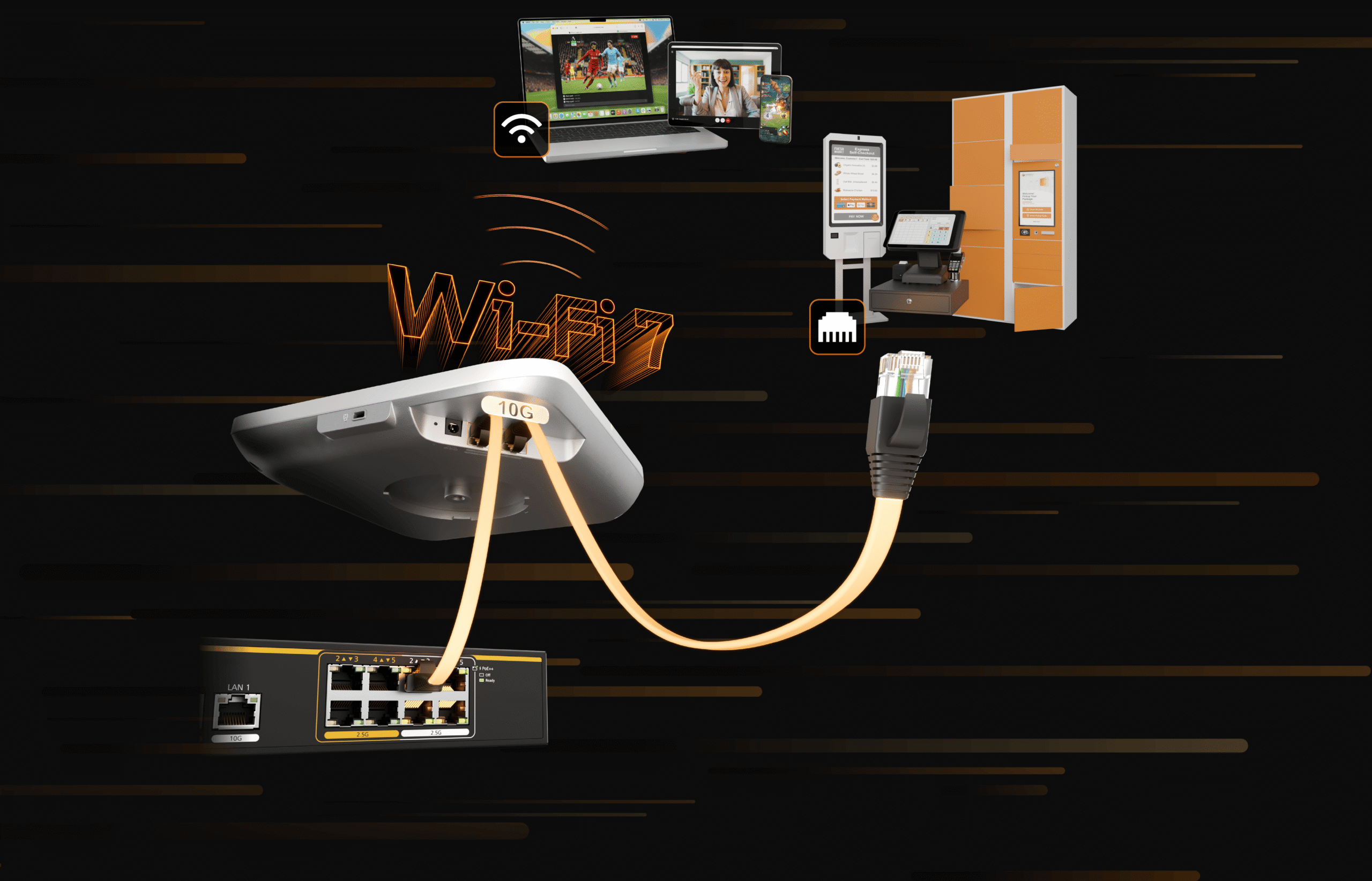 AP One Enterprise Tri-Band Wi-Fi 7 - Image 5