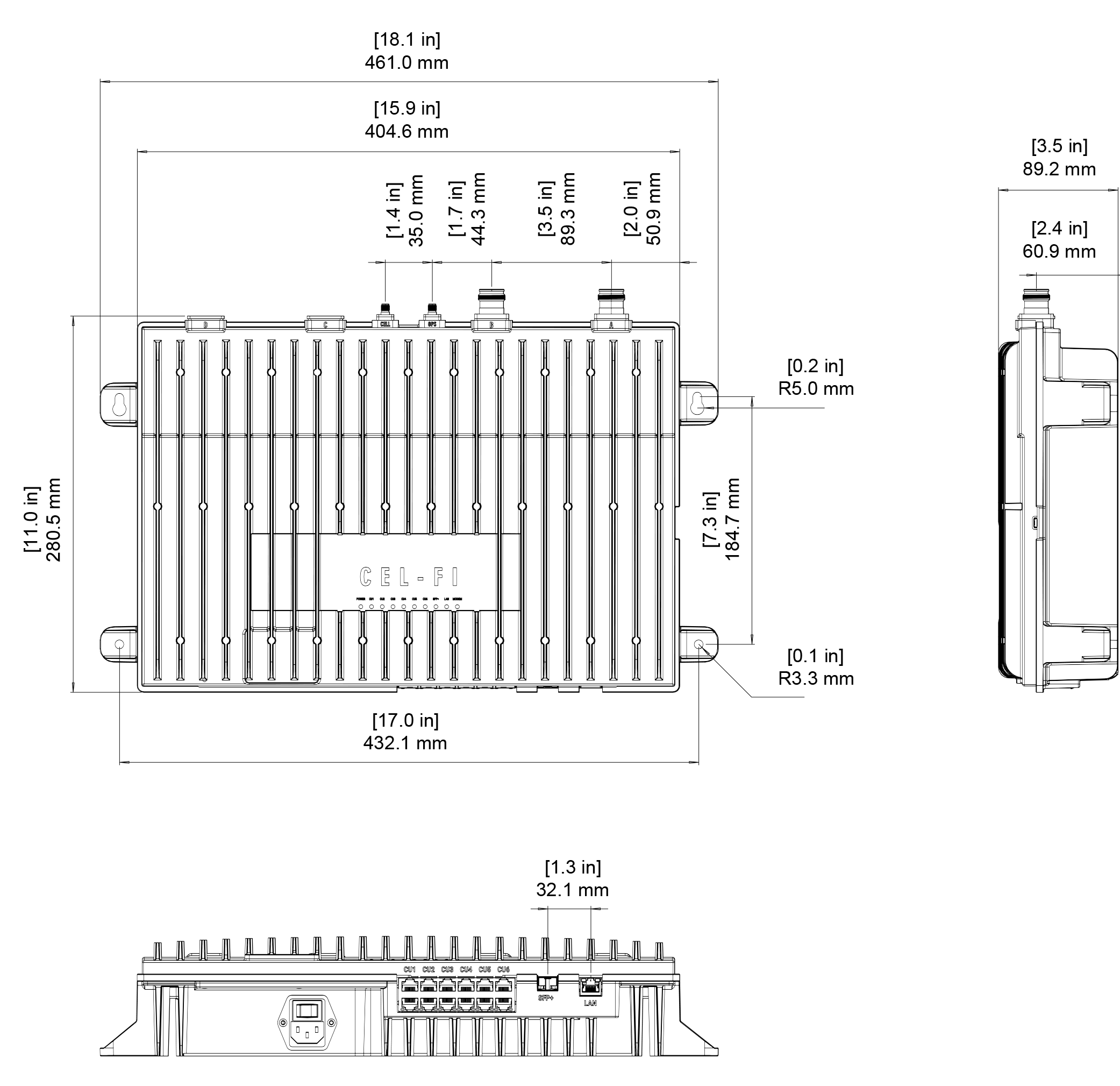 CEL-FI QUATRA EVO NETWORK UNIT (NU)